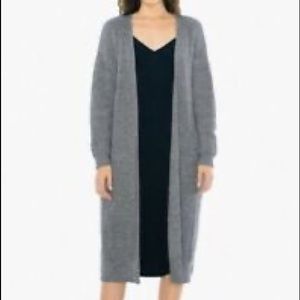 American apparel fisherman long cardigan M/L